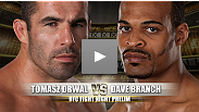 Tomasz Drwal and David Branch look to rebound from devastating defeats (a painstaking leg lock and powerful slam respectively) in their last fights.  Both fighters will have to be careful because tonight&rsquo;s opponents mirror the strength of their prior foes