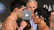 See the stars of WEC: Cruz vs. Benavidez weigh in from The Palms in Las Vegas.