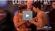 Watch the replay of the WEC: Faber vs. Mizugaki weigh-in that took place November 10th, 2010 from The Palms in Las Vegas.