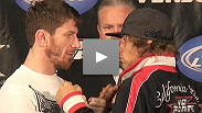 WEC&reg; Brown and Faber at the pre-fight press conference