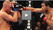 Jose Aldo kept his belt while Mark Hominick made his name in the UFC's first-ever featherweight title fight. UFC Central's experts break down what was Fight of the Night at the biggest event in UFC history.