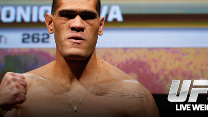 Watch the UFC 160 Weigh-in