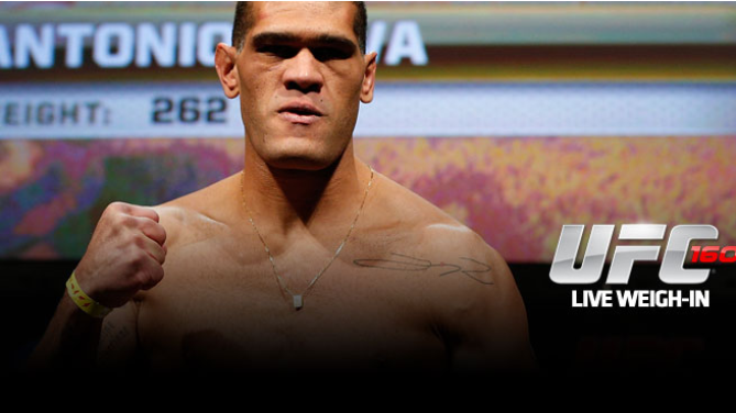 Watch the UFC 160 Weigh-in