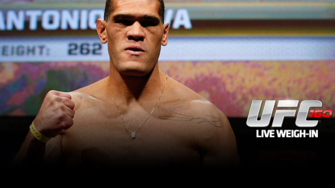 Voyez la pes&eacute;e de l'UFC 160