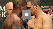 Ceremonia de pesaje UFC 130 en el MGM Grand Hotel and Casino el 27 de Mayo, 2011 en Las Vegas, Nevada.
