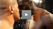 On the same day it was announced that their bout would be the main event of UFC Live in Pittsburgh, Cheick Kongo and Pat Barry faced off at the official weigh-in.