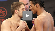 Charles Oliveira apologizes for the illegal knee that ended Nik Lentz' night and turned the crowd sour.