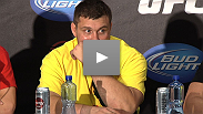 Cheick Kongo, Matt Mitrione and Pat Barry brought flying fists and massive power to the crowd in Pittsburgh, who loved every bit of the two heavyweight bouts on the card. Hear from KO-artists Kongo and Mitrione and the game Barry after the fights.