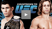 Countdown to UFC 132: Cruz vs. Faber - The most heated rivalry in the history of the bantamweight division will reach a boiling point at UFC 132, when champion Dominick Cruz defends his title against the only man to defeat him, Urijah Faber.