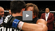 Dejected, but still determined, Urijah Faber is disappointed with the outcome against Dominick Cruz and wants a rematch.
