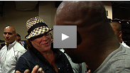 After his Fight of the Night performance, Rashad Evans describes what it felt like to finish Tito Ortiz... and Mickey Rourke talks about how good this main event was.