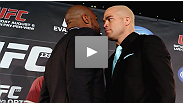 Their words were sharp, the tension was high and the hype was turned all the way up - now see what went on backstage at yesterday's UFC 133 press conference.