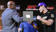 UFC&reg; RIO Pre-Fight Press Conference at the Copacabana Palace Hotel on Thursday, August 25, 2011 in Rio de Janeiro, Brazil (Photos by Josh Hedges/Zuffa LLC/Zuffa LLC via Getty Images)