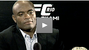 The middleweight champion defends his title in his backyard - the G.O.A.T.  answers questions at the post-fight press conference.