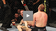 After a long layoff, Jason MacDonald makes a successful return to the Octagon at UFC&reg; 129 by submitting Ryan Jensen with a textbook triangle choke.