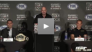 Watch the UFC on FOX Presale Press Conference Live from The W West Hotel in Hollywood