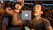 Takeya Mizugaki scores his first KO in the Octagon. The veteran explains what he saw in opponent Cole Escovedo that allowed him to unleash his devastating flurries.