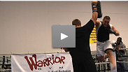 Pat Barry, Stefan Struve, Anthony Johnson, Demetrious Johnson and Dominick Cruz hit mitts and find their rhythm at open workouts in Washington, DC.