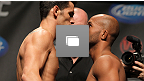 Galerie photos de la pes&eacute;e de l'UFC Live : Cruz vs Johnson