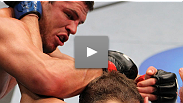 After an all-out war, a battered Matt Wiman improves to 2-0 against Mac Danzig. Wiman explains why he wanted to make sure there wouldn't be a rubber match, and why he's disappointed with the fight going to the judges.