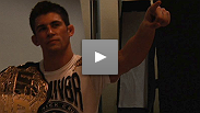 Dominick Cruz showed an ever-improving skillset, grinding out a decisive win over a game Demetrious Johnson. The champ talks about the fight, future opponents, and his place in the pound-for-pound rankings.
