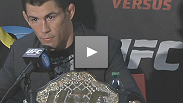 At the post-fight press conference, Dominick Cruz and Demetrious Johnson talk about the bantamweights, their fight, and the guy who won't go away.