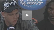 Stefan Struve and Pat Barry speak after their fight on the height difference, their game plans, Octagon destruction and morbid obesity.