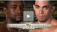 Veteran fighter Yves Edwards will look to overcome the brutal KO he suffered versus Sam Stout and put his career back on the path to resurgence. Edwards squares off against Rafaello Oliveira who will most likely be fighting to keep the UFC as his home.