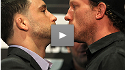 Champions Frankie Edgar and Jose Aldo talk about the toughness of their UFC 136 opponents, Gray Maynard and Kenny Florian, at the pre-fight press conference.