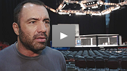 Hear what UFC commentator Joe Rogan thinks about tonight's two title fights.