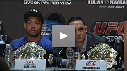 Watch the UFC 136 Post-fight Press Conference starring two title defenders, Sonnen's comedic gold, and Dana White
