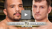 オクタゴンに登場するときはいつでも激闘を繰り広げるジョエイ・ベルトラン。UFCデビュー戦のスタイプ・ミオシックはベルトランの喧嘩スタイルと言う厳しい試練を乗り越えることが出来るのか？