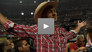 "This is the big show." Donald "Cowboy" Cerrone visits the PBR World Finals, and explains why he loves the cowboy way of life.