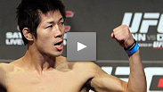 After grinding out a decision against a tougher-than-expected George Roop, Hatsu Hioki talks about the gameplan for his UFC debut.