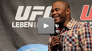 Rashad Evans cracks up the crowd at the UFC 138 Fight Club Q&A.