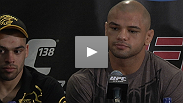 Press conference highlights: Thiago Alves and Terry Etim talk to reporters after their impressive first-round submission wins at UFC 138.