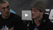 "What the hell's going on here?" Brawling Brits Brad Pickett and Jason Young vow to come back stronger from their disappointing losses at the post-fight presser for UFC&reg; 138.