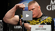 "I'm back, and I feel good!" See the UFC 141 ticket on-sale press conference with Brock Lesnar and Alistair Overeem.