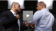 "The fans can expect a war." Heavyweight champion Cain Velasquez and challenger Junior dos Santos discuss their upcoming bout at the UFC&reg; on Fox pre-fight press conference.
