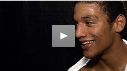 "I want to make it last." The ever-jubilant Alex Caceres wins his bantamweight debut with an exciting performance against veteran Cole Escovedo. "Bruce Leeroy" gives his thoughts on his new weight class, his gamelan, and more.