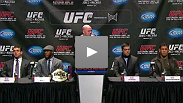Watch the pre-fight press conference for UFC 140: Jones vs. Machida