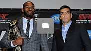 UFC 140 pre-fight press conference at Bell Tiff Lightbox Cinema1 on December 8, 2011 in Toronto, Canada.  (Photo by Josh Hedges/Zuffa LLC/Zuffa LLC via Getty Images)