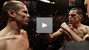 The bad blood continues to course through lightweight opponents Nate Diaz and Donald "Cowboy" Cerrone - see their staredown from the UFC 141 weigh-in here.