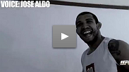 Featherweight belt-holder Jose Aldo has a message to teammates Luis Ramos and Diego Nunes in the final hours before their bouts Friday at UFC&reg; 141. Both prelim fights can be seen live and free on Facebook starting at 6:50/3:50PM ET/PT Friday, December 30.