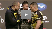 Heavyweight champion Junior dos Santos takes on fellow striker Pat Barry in an intense game of UFC Undisputed 3.