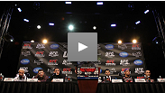 Watch the UFC 143 pre-fight press conference archive.
