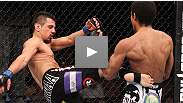 "I had to work overtime for this one." Edwin Figueroa earns his paycheck with a grueling three-round war with Alex Caceres. "El Feroz" discusses the fight, and the low blows that sapped his explosiveness.