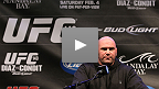 Coletiva de imprensa pos-UFC 143: Diaz vs Condit
