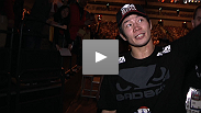 Despite a dominant win over Bart Palaszewski, Hatsu Hioki says he still just wants to improve and get back in the Octagon and fight.