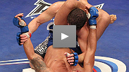 With mere seconds remaining in the fight, Anthony Pettis escapes a submission attempt from Shane Roller to lock in a triangle choke.